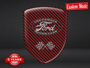 Ford Personalised Car Stickers Max Resilient Pro Look